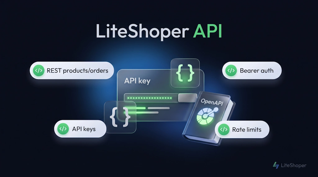 LiteShop API preview