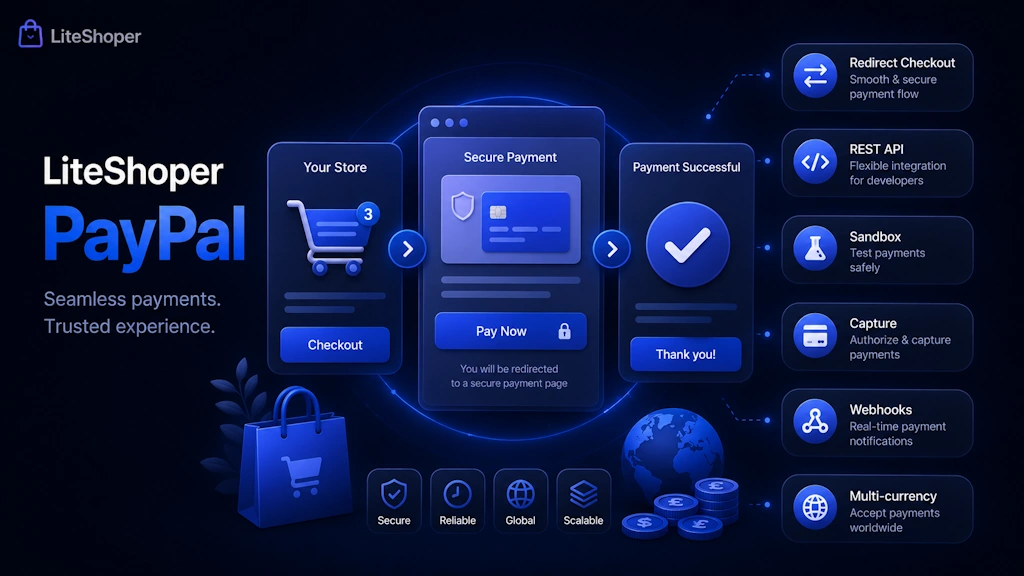 LiteShop PayPal