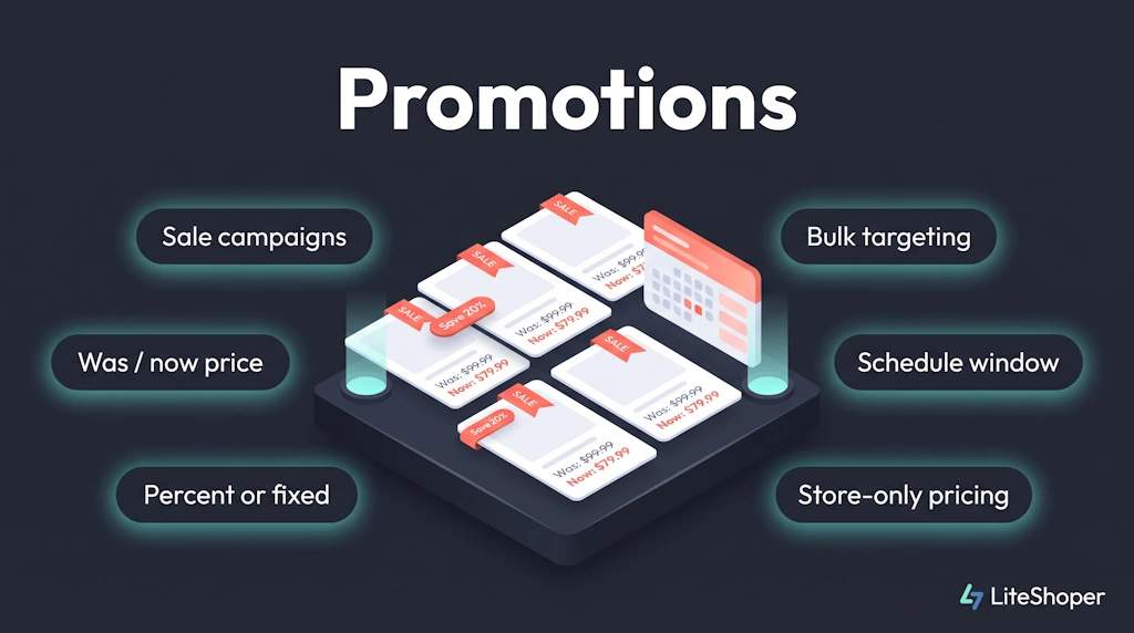 LiteShop Promotions