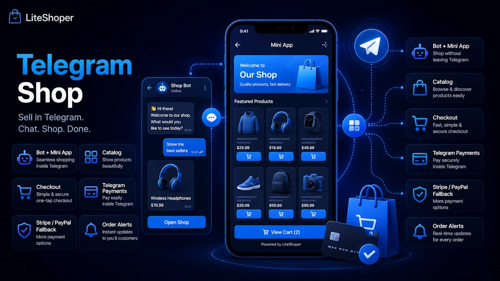 LiteShoper Telegram Shop