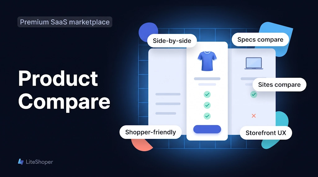 LiteShoper Product Compare preview