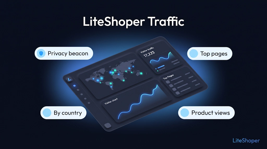 LiteShoper Traffic preview
